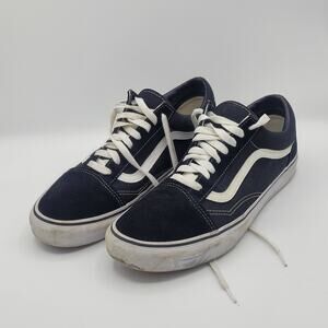 Vans Old Skool  Men's Size 9.5  black white classic